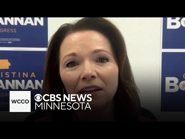 ⁣Democratic candidate Christina Bohannan on potential to flip Iowa's House seat