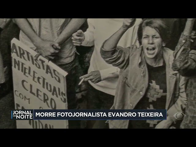 ⁣Ícone do fotojornalismo, morre Evandro Teixeira