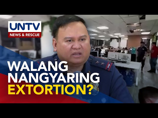 ⁣Alegasyon ng extortion sa ni-raid na scam hub sa Manila, walang basehan