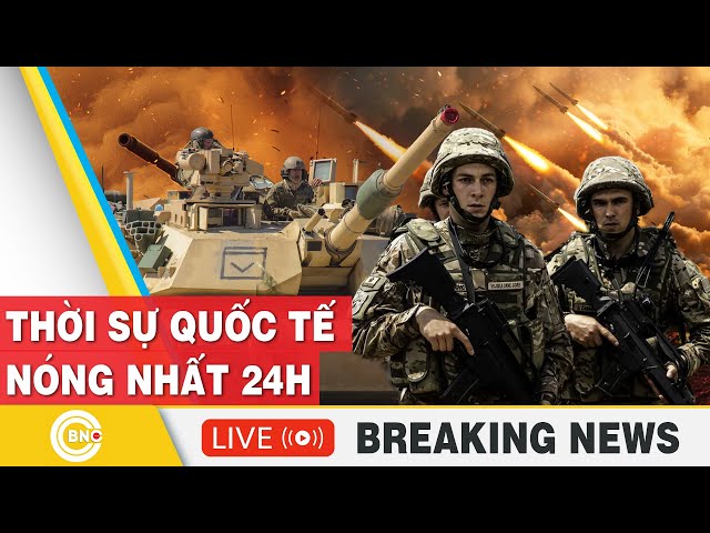 ⁣TRỰC TIẾP: Thời sự Quốc tế mới nhất: Trung Đông nóng như lửa đốt! Israel - Iran sẵn sàng ra đòn?