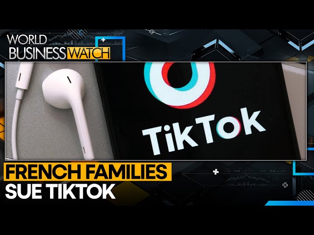 ⁣French Families Sue TikTok Over Alleged Failure To Remove Harmful Content | World Business Watch