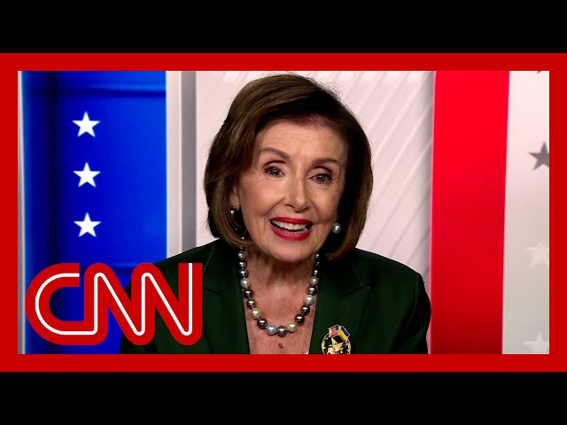 ⁣Pelosi reacts to Liz Cheney saying Speaker Johnson won’t do the right thing in January