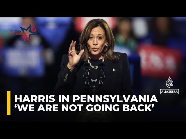 ⁣'Your vote is your voice and your voice is your power’: Harris makes final pitch in Pennsylvani