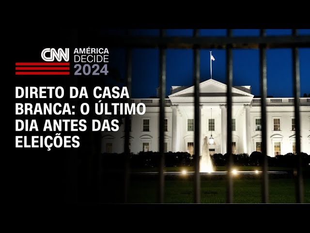 ⁣Direto da Casa Branca: O último dia antes das eleições | AMÉRICA DECIDE