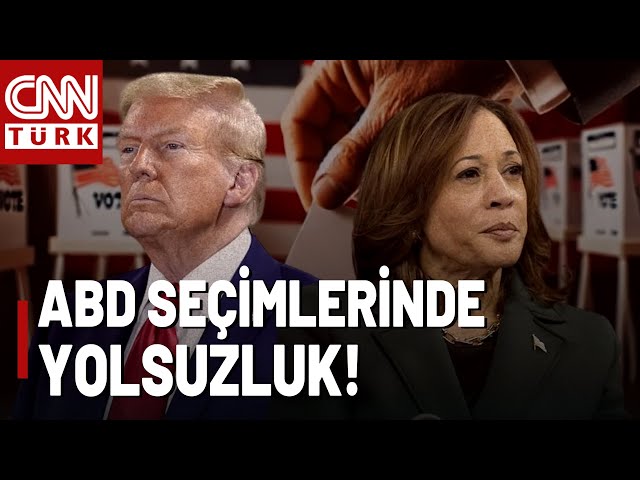 ⁣ABD Seçim Güvenliğinde Şaibe! Başkalarının Adına Oy Mu Kullanıldı?