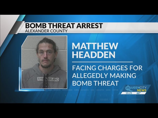 ⁣Man charged with making false bomb threat at NC courthouse