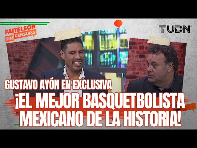 ⁣FAITELSON SIN CENSURA: ¡LEYENDA MEXICANA! Gustavo Ayón habla de la NBA, Real Madrid y hasta CHIVAS