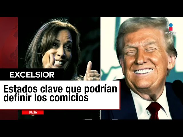 ⁣Harris y Trump llegan al día electoral empatados y a la sombra de denuncias de fraude