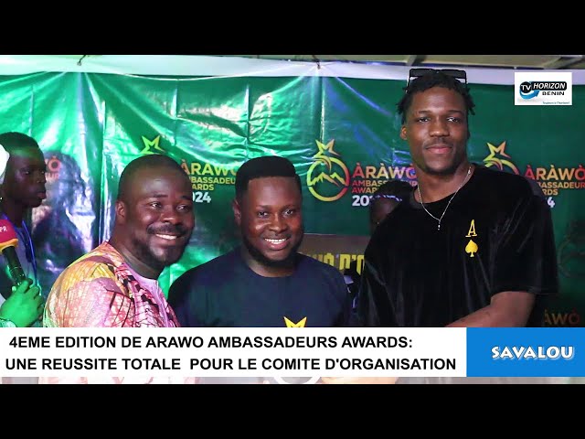 ⁣HORIZON TV BENIN: 4EME EDITION DE  ARAWO AMBASSADEURS AWARDS   A SAVALOU