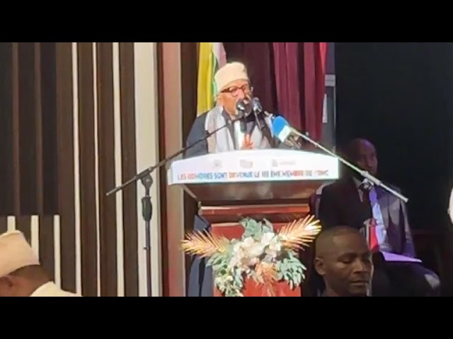 ⁣Palais du peuple: La cérémonie d'ouverture de l'adhésion des Comores à l'OMC.