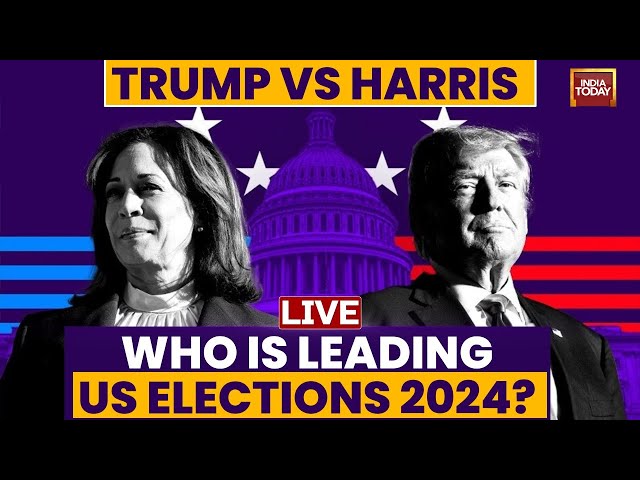 ⁣US Election 2024 Voting To Begin Shortly | LIVE | Tough Fight Between Kamala & Trump | US Electi