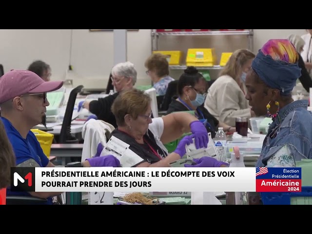 ⁣Présidentielle américaine 2024 : le décompte des voix pourrait prendre des jours