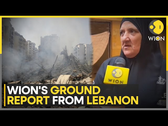 ⁣Israel-Lebanon: People In Lebanon Have Become 'Refugees In Their Own Land' | WION Ground R