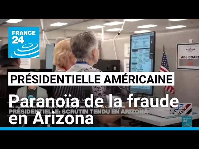 ⁣Présidentielle américaine : paranoïa de la fraude en Arizona • FRANCE 24