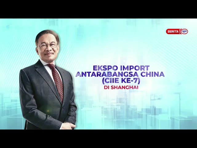 ⁣5 NOVEMBER 2024 - EKSPO IMPORT ANTARABANGSA CHINA (CIIE KE-7) DI SHANGHAI - UCAPAN PERDANA MENTERI