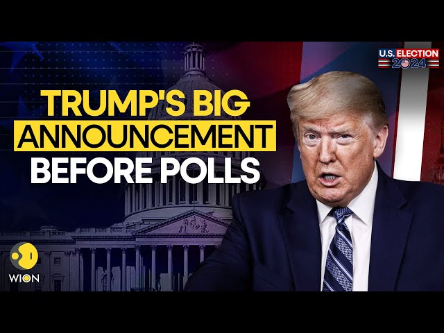 ⁣Trump's Big Announcement Before US Elections 2024? | U.S. Presidential Elections 2024 | USA New