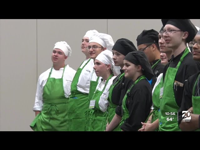 ⁣Young aspiring Michigan chefs prepare to battle in statewide competition