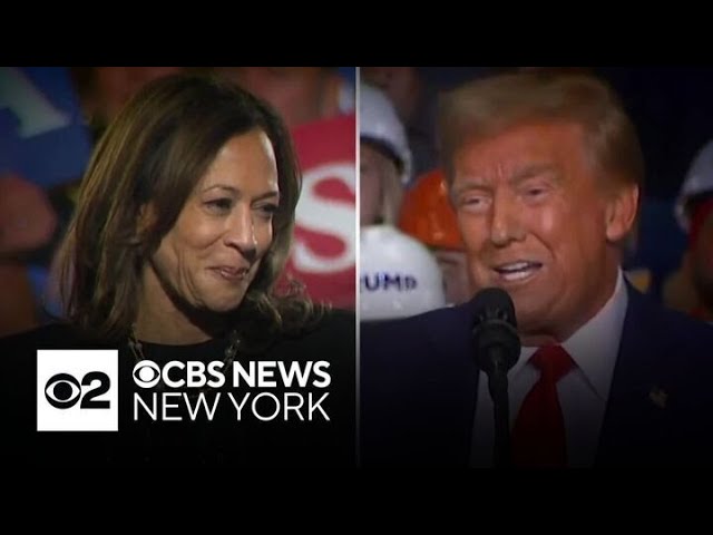 ⁣Kamala Harris and Donald Trump launch final push to the presidency