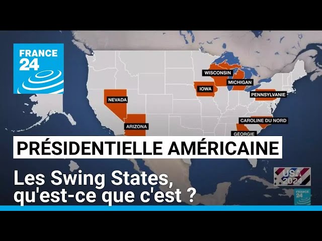 ⁣Présidentielle américaine : les Swing States, qu'est-ce que c'est ? • FRANCE 24