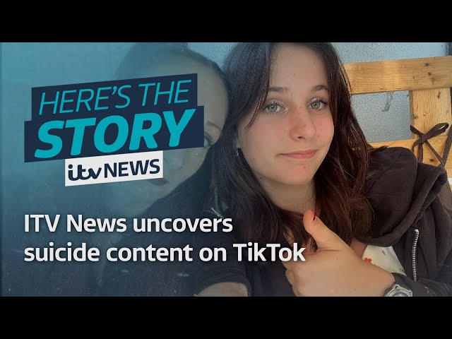 ⁣ITV News uncovers suicide content on TikTok as grieving families prepare lawsuit | ITV News