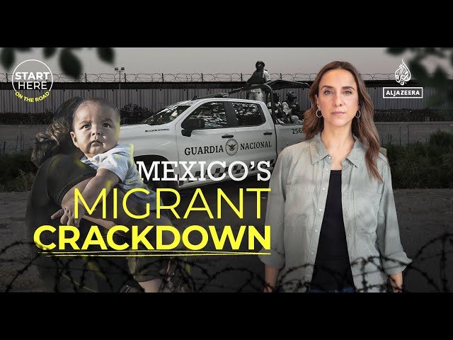 ⁣How Mexico is cracking down on migrants trying to reach the US border | Start Here