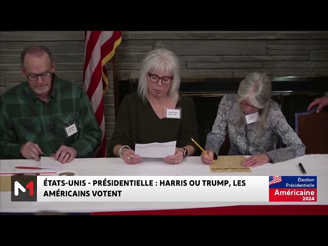 ⁣Harris ou Trump : Les Américains votent