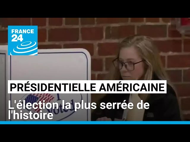 ⁣Présidentielle américaine : l'élection la plus serrée de l'histoire • FRANCE 24