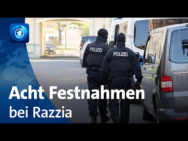 ⁣Razzia gegen mutmaßliche Rechtsterroristen