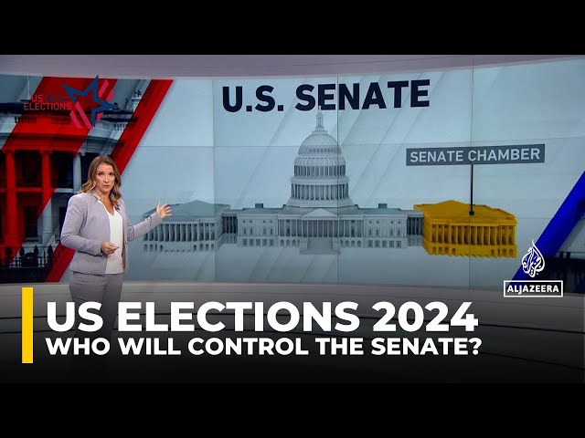 ⁣Control of the US Senate: Key seats at stake in Texas, Florida, and crucial swing states