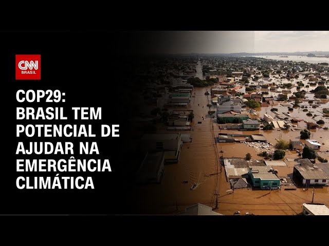 ⁣COP29: Brasil tem potencial de ajudar na emergência climática | CNN NOVO DIA