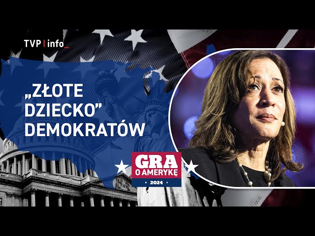 ⁣„Złote dziecko" Demokratów. Kamala Harris pierwszą prezydentką Stanów Zjednoczonych? | WYBORY W