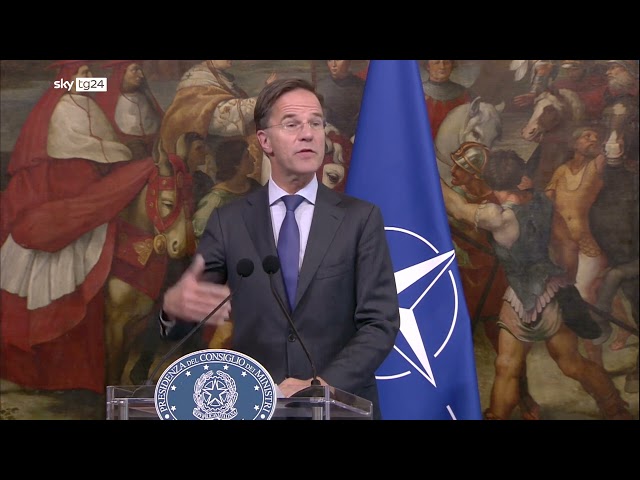 ⁣Rutte: Tutti dobbiamo raggiungere il 2% di spese per la difesa