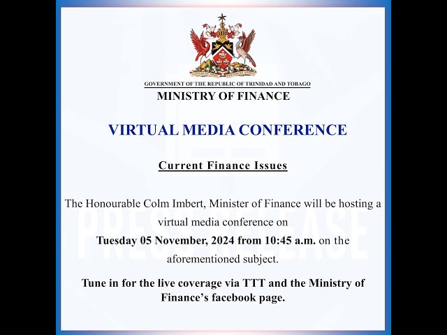 ⁣Media Conference Hosted By The Ministry Of Finance