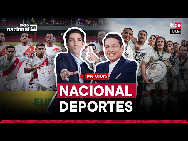 ⁣Nacional Deportes con Giancarlo Granda y Vicente Cisneros I TVPerú Noticias EN VIVO