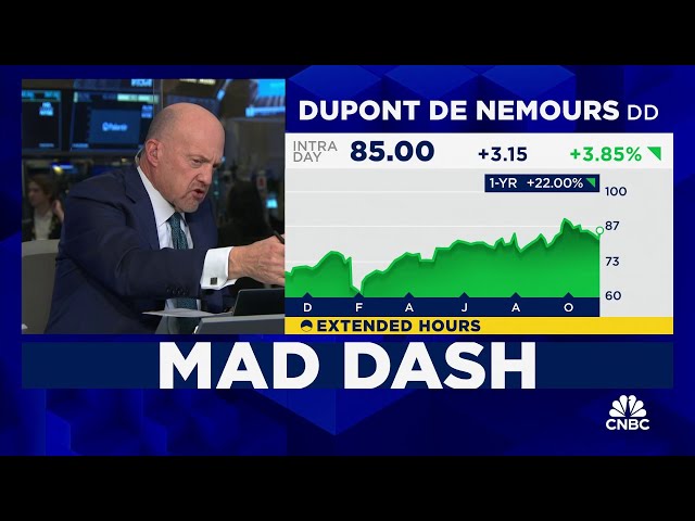 ⁣Cramer’s Mad Dash: DuPont