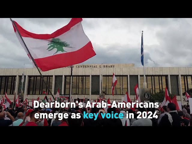 ⁣Dearborn's Arab-Americans emerge as key voice in 2024 election