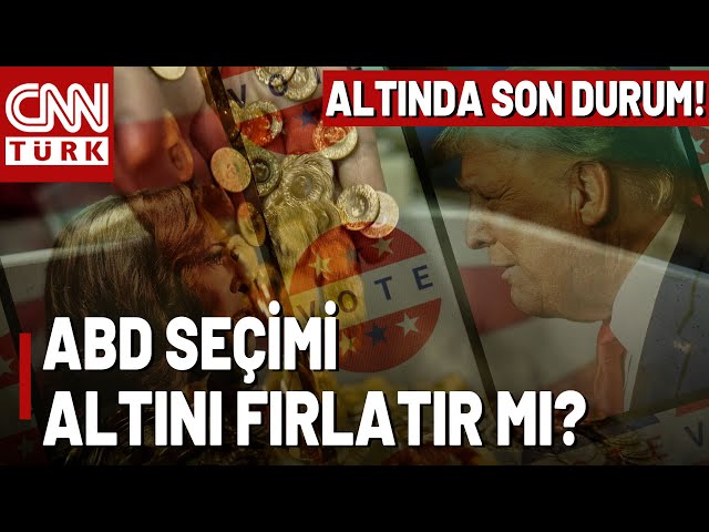 ⁣Fırtına Öncesi Sessizlik! ABD Seçim Sonucu Altın Fiyatlarını Nasıl Etkileyecek?