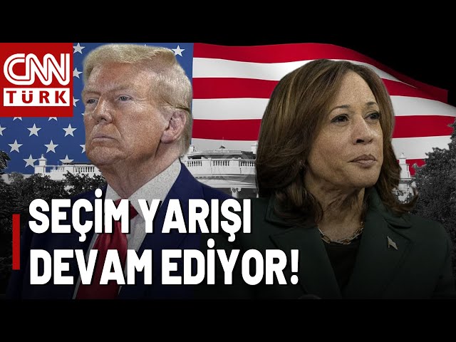 ⁣ABD'de Kader Günü! Cumhuriyetçi Trump Mı, Demokrat Harris Mi Kazanacak?