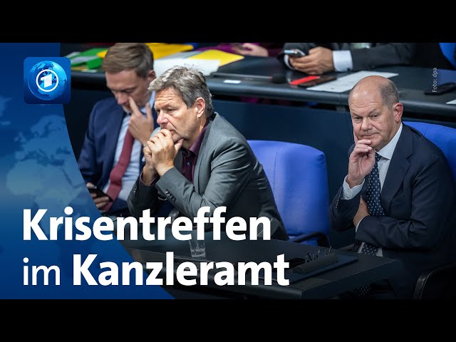 ⁣Ampel-Koalition: Erneutes Krisentreffen im Kanzleramt