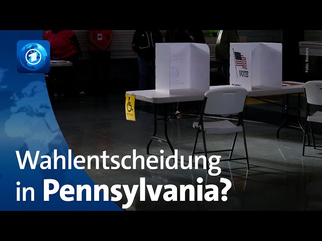 ⁣Swing State Pennsylvania: Wo sich die US-Wahl entscheiden könnte