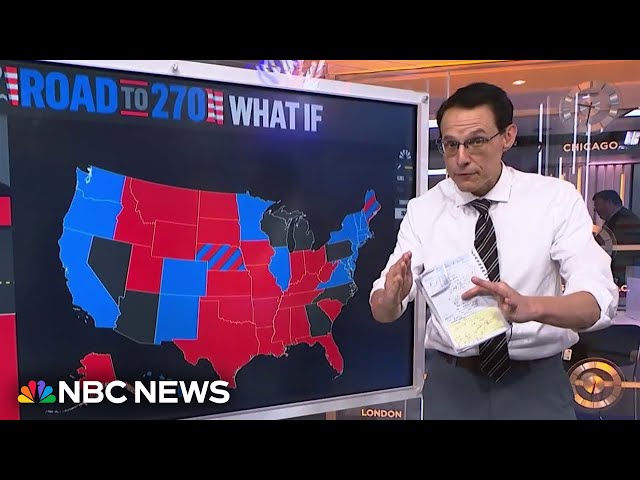 ⁣Steve Kornacki explains what to expect when the first polls close on Election Day