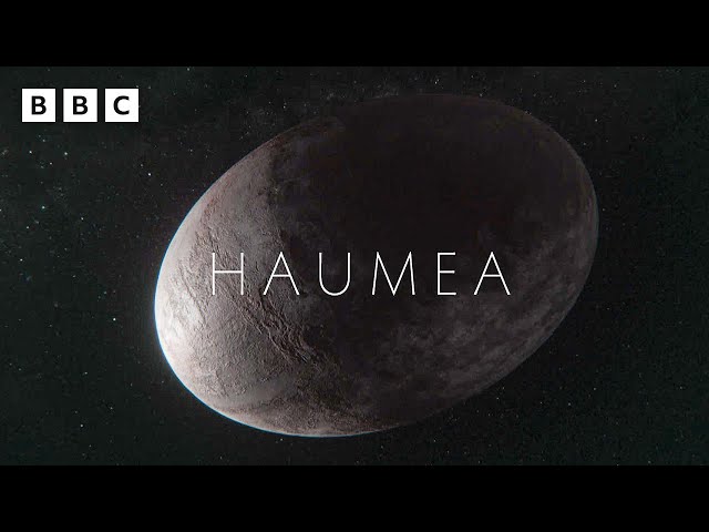 ⁣Haumea, the egg-shaped planet - BBC