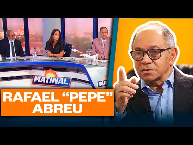 ⁣Rafael “Pepe” Abreu, Presidente de la confederación nacional de la unidad sindical - CNUS | Matinal