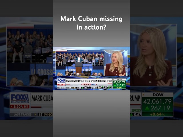 ⁣McEnany calls on Mark Cuban to clarify his ‘assessment’ of female Trump voters #shorts