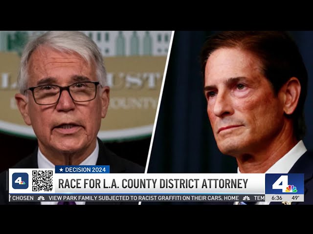 ⁣Race for LA County District Attorney