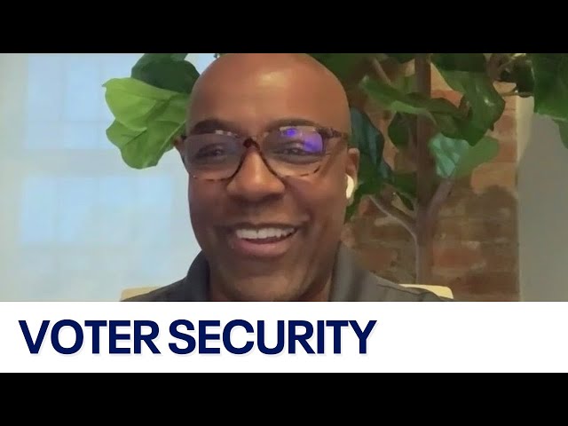 ⁣Illinois AG Kwame Raoul talks voter security on Election Day