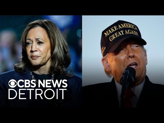 ⁣Trump, Harris make their final pitches to voters