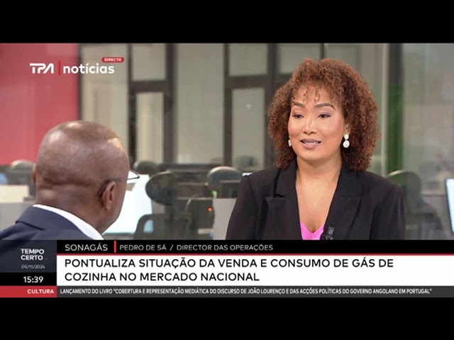 ⁣Sonagás -  Pontualiza situação da venda e consumo de gás de cozinha no mercado Nacional