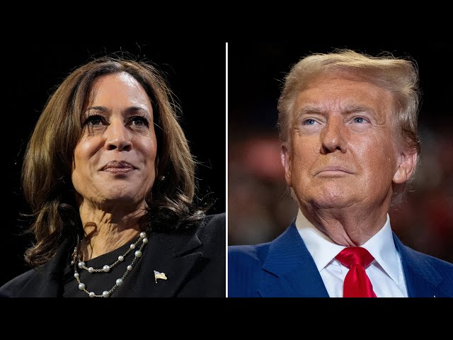 ⁣Harris, Trump locked in tight race as voters head to the polls