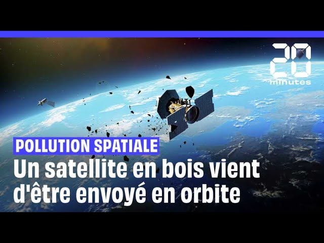 ⁣Un satellite en bois crée par des chercheurs japonais vient d'être envoyé dans l'espace